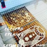 Electro etching workshop