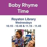 Baby Rhyme Time at Royston Library