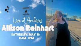 Live at Archives: Allison Reinhart