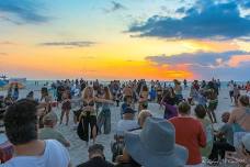 Sunday Sunset Drum Circle - set up 2pm, ends at sunset - Treasure Island behind The Bilmar