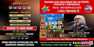 José Feliciano en Santa Cruz, Bolivia - 01 JUNIO