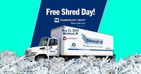 Warwick Free Shred Day! May 11, 2024