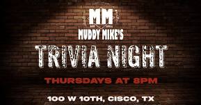 Trivia Night at Muddy Mike's Bar and Grill