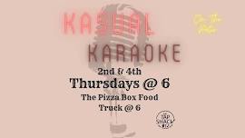 Kasual Karaoke - The Pizza Box Food Truck