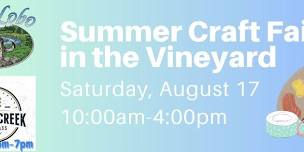 Rio Lobo Summer Craft Fair in the Vineyard