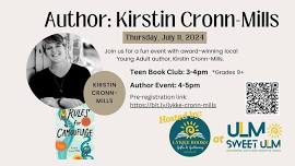 Teen Author Event & Book Club with Kirstin Cronn-Mills @ Lykke Books