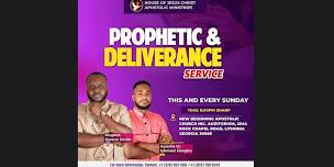 Prophetic, Healing and deliverance Sunday service