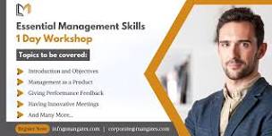 Essential Management 1 Day Workshop in Tyler, TX on Jun 25th, 2024