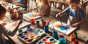 Justin Damelio Art Studio: Children's Creative Painting Class