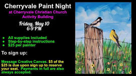 Cherryvale Paint Party