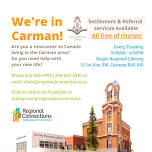 We’re in Carman