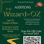 Auditions for The Wizard of Oz