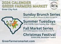 Greer Farmers Market Summer Tuesdays