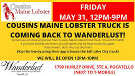 Cousins Maine Lobster Food Truck at Wanderlust!