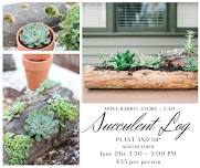 Plant and Sip: Succulent Log