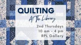 Quilting at the Library