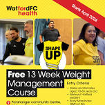 ‘Shape Up’ Free 13 Week Weight Management Course