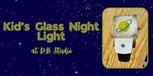 Kid's Glass Night Light | Fused Glass db Studio