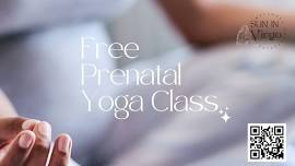 Free Prenatal Yoga Class