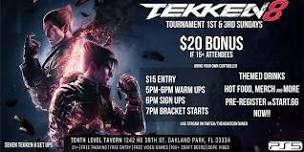 Tekken 8 Tournaments 1st & 3rd Sundays of every month