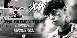 Lil Xan with Matt Corman at Republic NOLA (July 12, 2024)