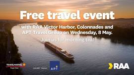 Free travel event with RAA Travel, APT and Travelmarvel