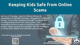 Keeping Kids Safe from Online Scams