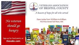 Veterans Association of Bristol County – Coffee Social & Food Pantry + To-Go Meals (Fall River)