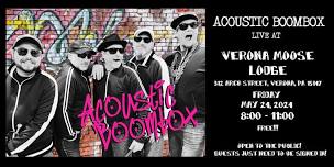 Acoustic Boombox - Live at the Verona Moose Lodge 5.24.24