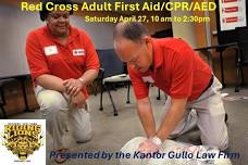 Red Cross Adult First Aid/CPR/AED Course