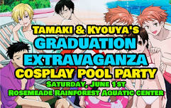 Tamaki & Kyouya's GRADUATION EXTRAVAGANZA - A Cosplay Pool Party