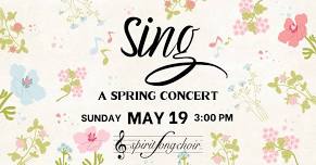 Sing!  A Spring Concert