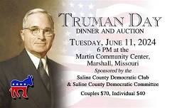 2024 Truman Celebration Dinner and Auction,