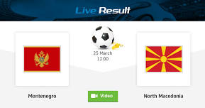 Montenegro - North Macedonia International Friendlies March 25, 2024