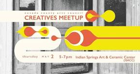 May Creatives Meetup with Indian Springs Art & Ceramic Center (ISAAC)