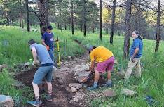 TRAIL BUILDING: Wapiti