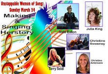 Folkie Fest: Unstoppable Women of Song - Singing & Making Herstory