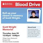 Blood Drive In Memory of Scott Wright