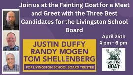 Meet and Greet with Justin, Randy, and Tom for Livingston School Board