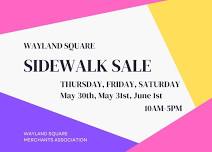 Annual Wayland Square Sidewalk Sale