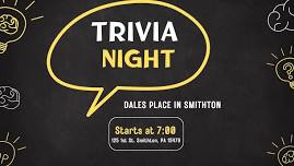 Trivia Night at Dale's!