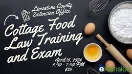 Cottage Food Law Class and Exam