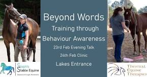 Beyond Words : Training through Behaviour Awareness