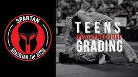 SPARTAN TEENS Brazilian Jiu Jitsu GRADING