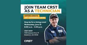 Technician Hiring Event Atlanta, GA