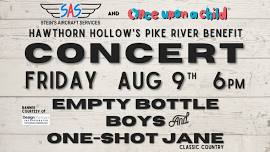 Hawthorn Hollow's Pike River Benefit Concert:  Empty Bottle Boys & One-Shot Jane