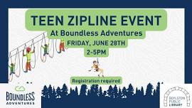 Teen Zipline Event