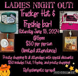 Ladies Night Out Trucker Hat & Freshie Bar