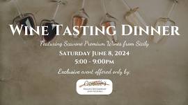 Wine Tasting Dinner