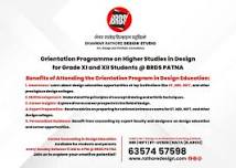 Orientation Programme on Higher Studies in Design  for Grade XI and XII Students @ BRDS PATNA